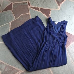 Full Length Navy Dress